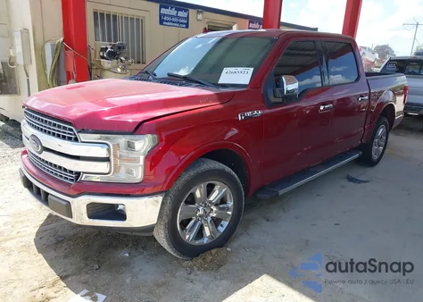 2018 Ford F150 Lariat из США, поврежденный, VIN 1FTEW1CG3JFC60863